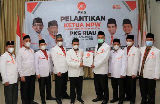 Ayat Cahyadi Resmi Dilantik Sebagai Ketua MPW PKS Provinsi Riau