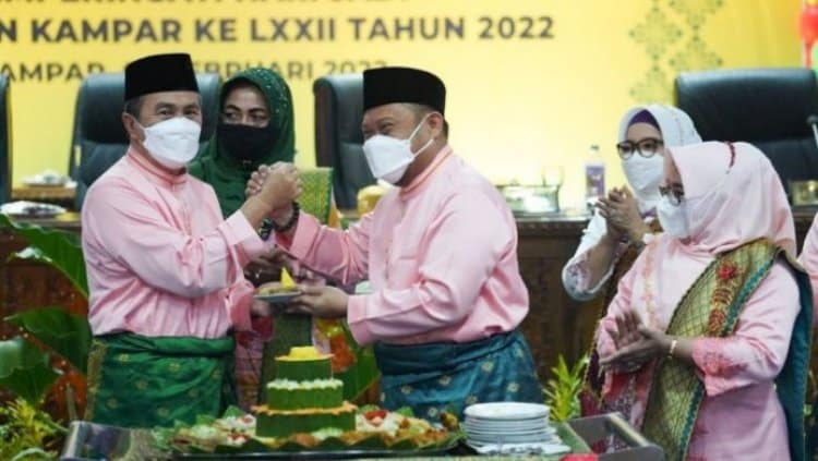 Dukung Tema HUT Kab Kampar, DPRD Kampar Siap Kawal Program Vaksin Tuntas, Kampar Sehat, Ekonomi Bangkit